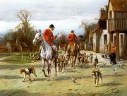 unknow artist Classical hunting fox, Equestrian and Beautiful Horses, 236. Germany oil painting artist